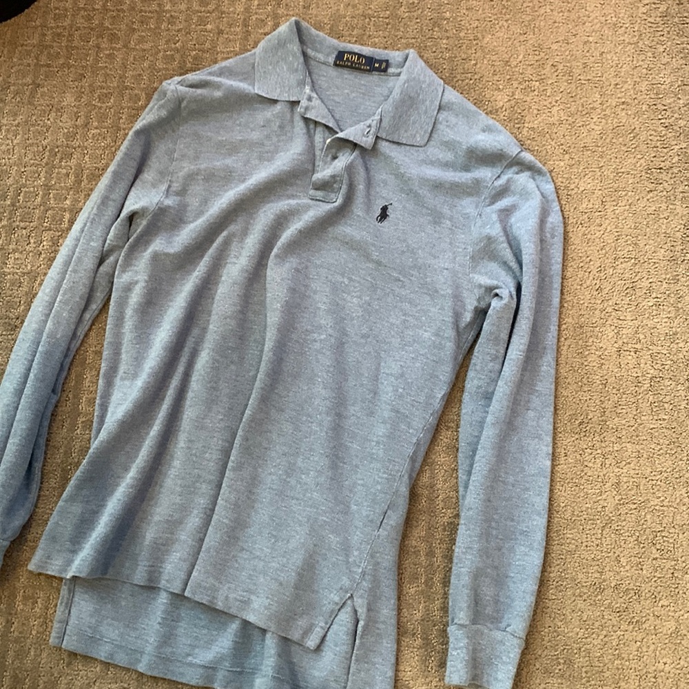 Ralph Lauren long sleeve mesh polo